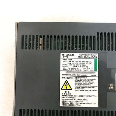 Mitsubishi Servo Drive Unit-MDS-D-SVJ3-35