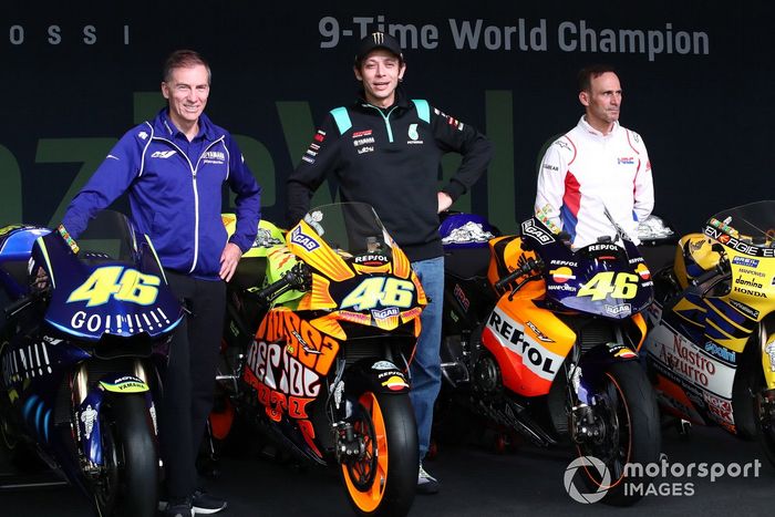 ギャラリー】バレンティーノ・ロッシ、チャンピオン獲得歴代マシンが集結