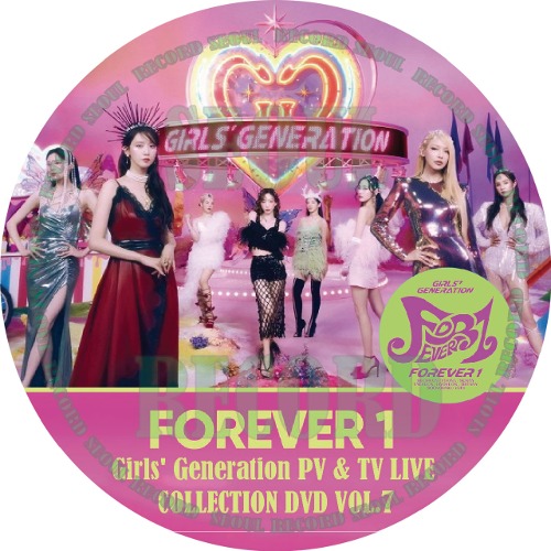 K-POP］少女時代「Girls' Generation PV & TV LIVE COLLECTION DVD VOL