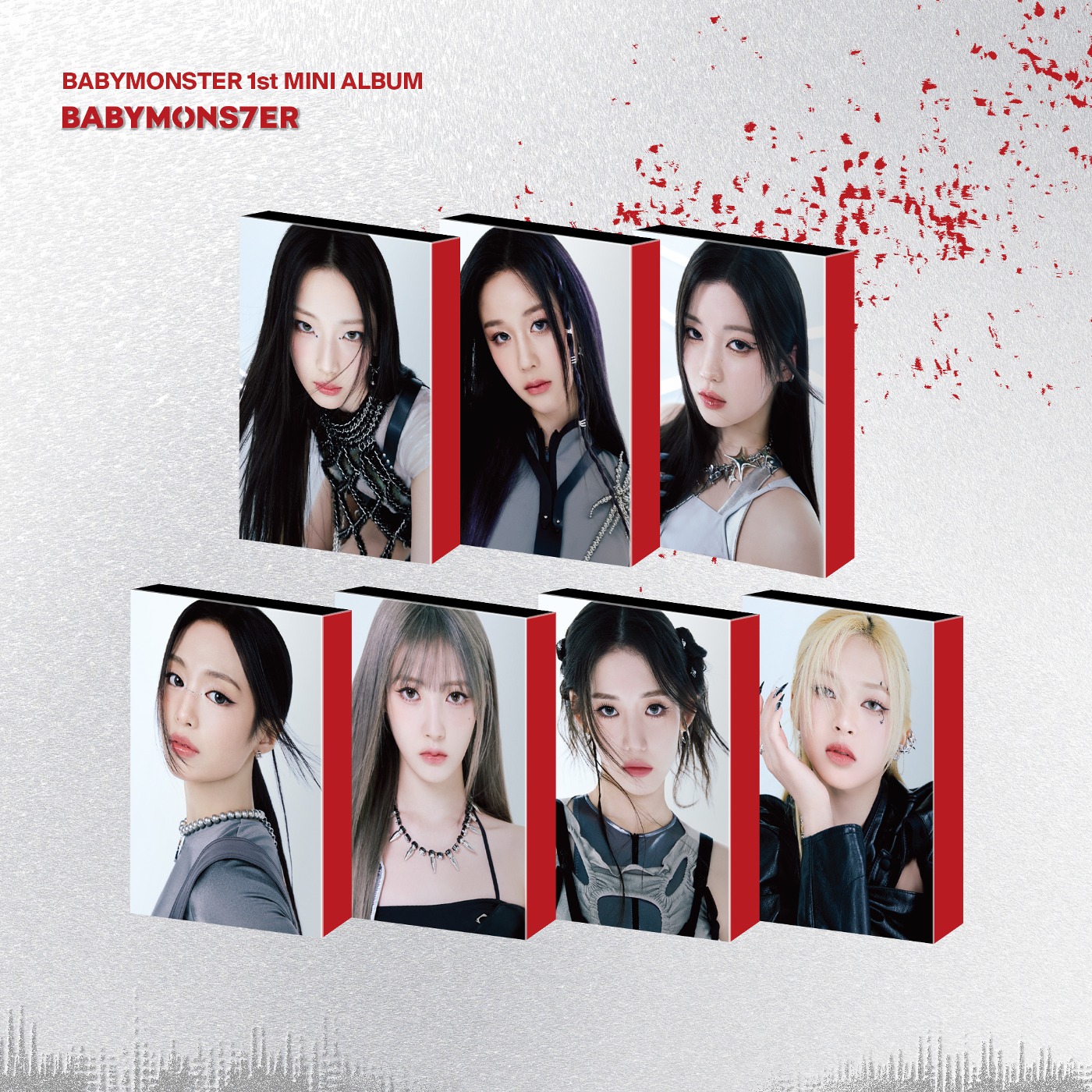 BABYMONSTER 1st MINI ALBUM [BABYMONS7ER] YG TAG ALBUM VER. (初回
