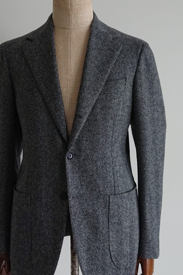 BEAMS F SAVILE CLIFFORD ヘリンボーン スーツ 46 BEAMS F SAVILE