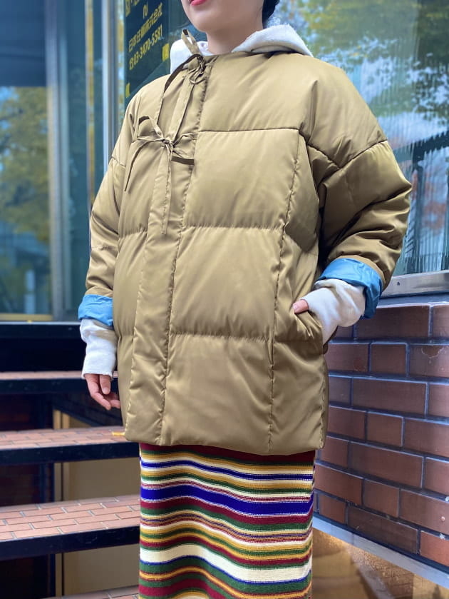 可愛いフォルム♩新型ダウンが登場！｜ビームス ボーイ 原宿｜BEAMS