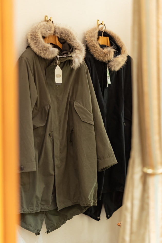 AUBERGE × Brilla per il gusto＞モッズコート｜ビームス ライフ 横浜