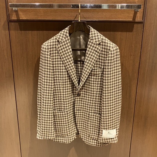 BEAMS F＞EASY ハウンドトゥースジャケット｜ビームス 立川｜BEAMS