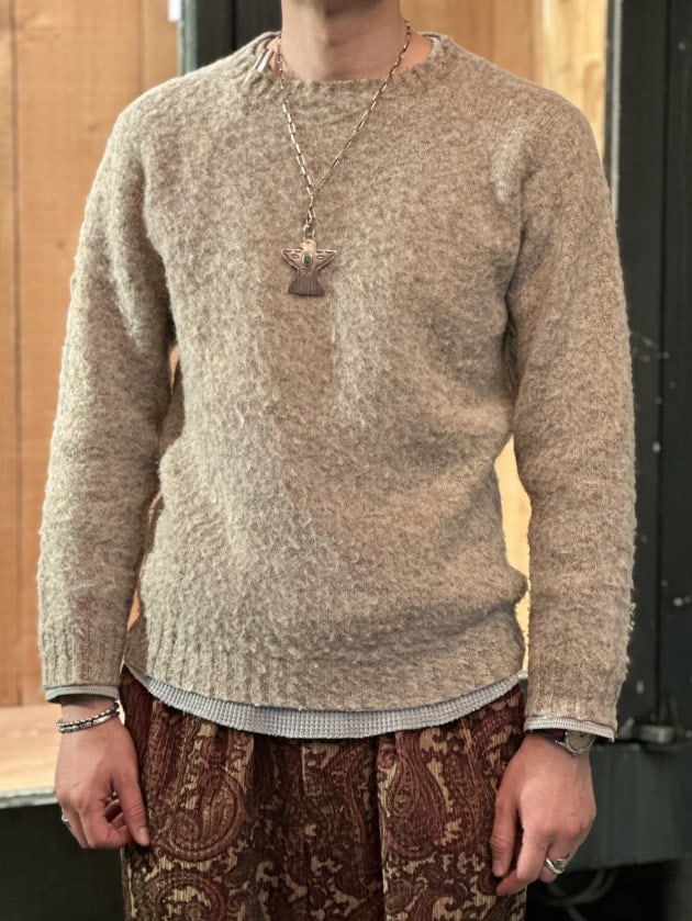 マチガイナイ シェットランド ニットの【サイズ感】と【おススメな色