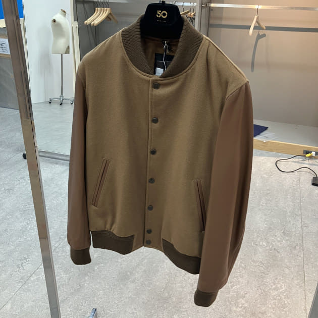 2024秋冬ご紹介ブログ⑨ ＜CINQUANTA＞コンビレザースタジャン