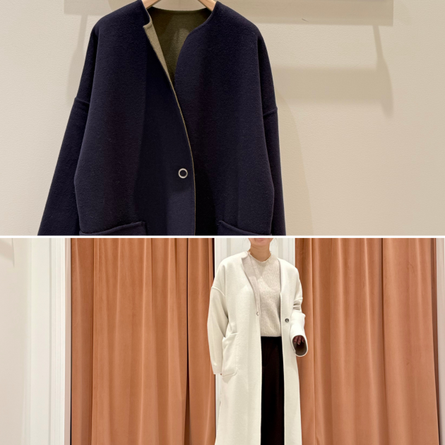 1枚で2色楽しめるリバーシブルコート〇リバーロングコート〇｜ビームス