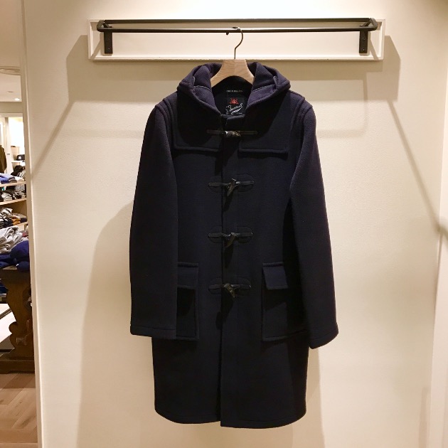 ダッフルコートの王道Gloverallとの別注ダッフル入荷してます