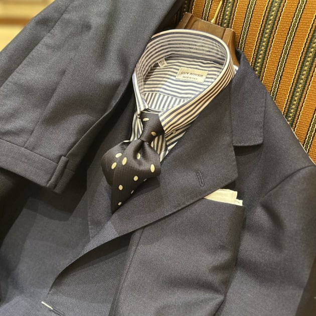 至高＂のネイビースーツ。【BEAMS F HANDMADE 25AW】｜ビームス ハウス