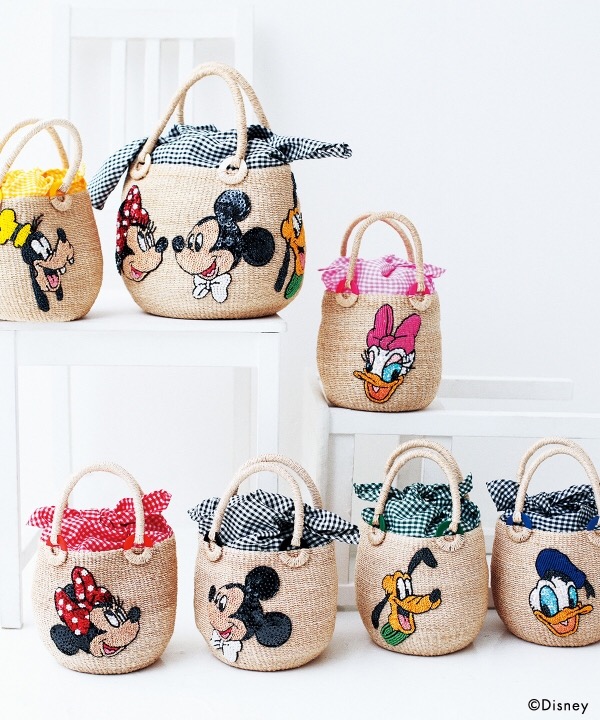 20th別注 Disney カゴバック mini BEAMS ✴︎BEAMS 20th別注 Disney