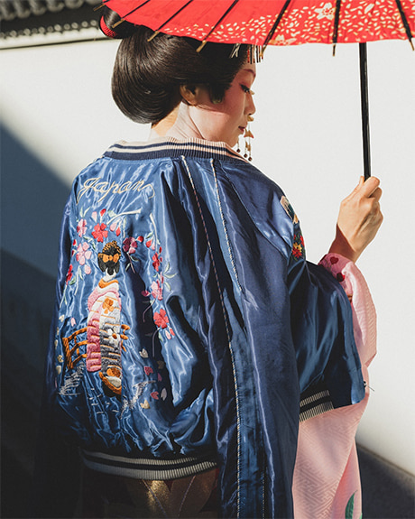 テーラー東洋 × BEAMS BOY〉日本の美しい四季と京都祇園の伝統文化を