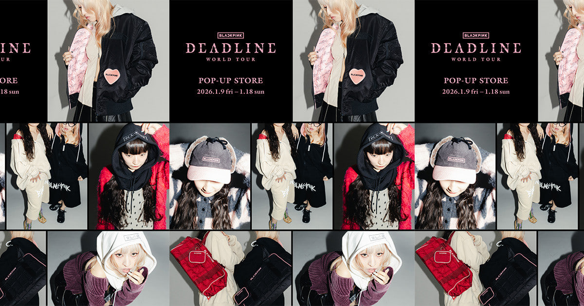 2026年1月9日（金）より 『BLACKPINK WORLD TOUR ＜DEADLINE＞ IN