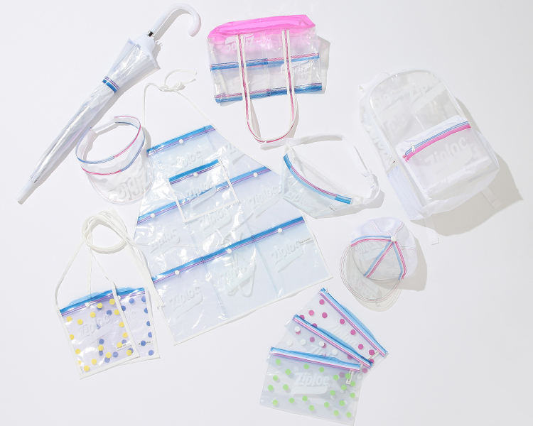 Champion for BEAMS COUTURE × Ziploc® BEAMS COUTURE〉が監修した 〈Ziploc®〉とのスペシャル