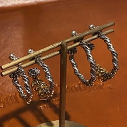 Bill Wall Leather（ビルウォールレザー）【EXCLUSIVE】Twisty Hoop