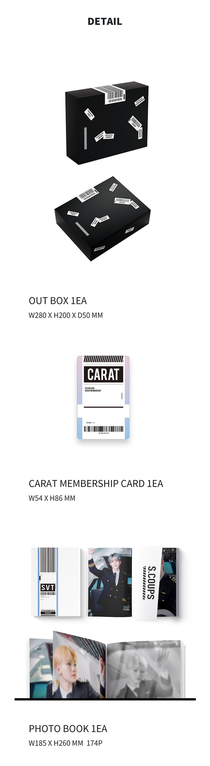 SEVENTEEN GLOBAL OFFICIAL FANCLUB 'CARAT' MEMBERSHIP KIT販売のご