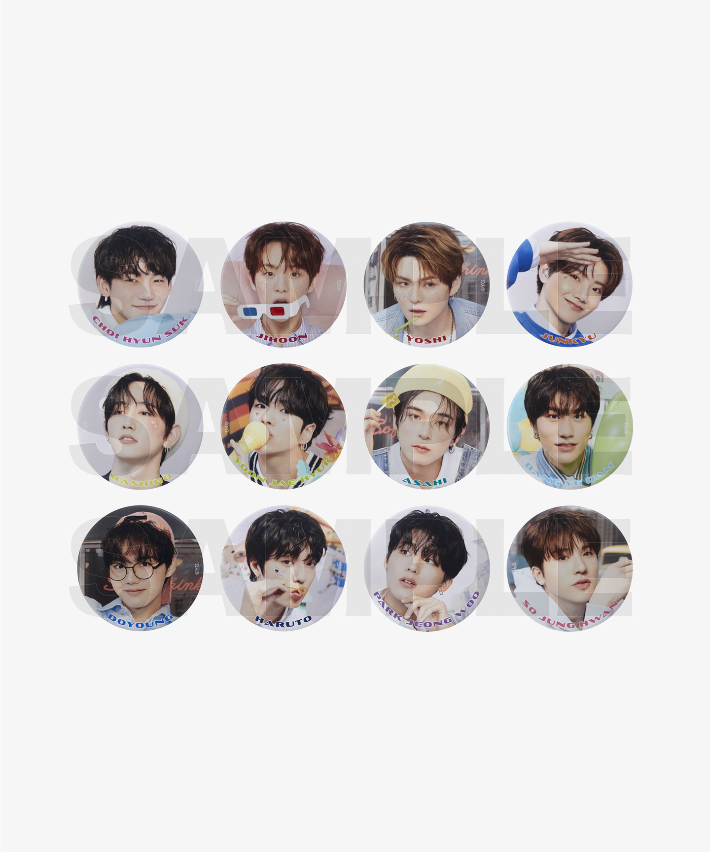 Treasure King KONG 缶バッジ ヨシ 52個 treasure Treasure King KONG