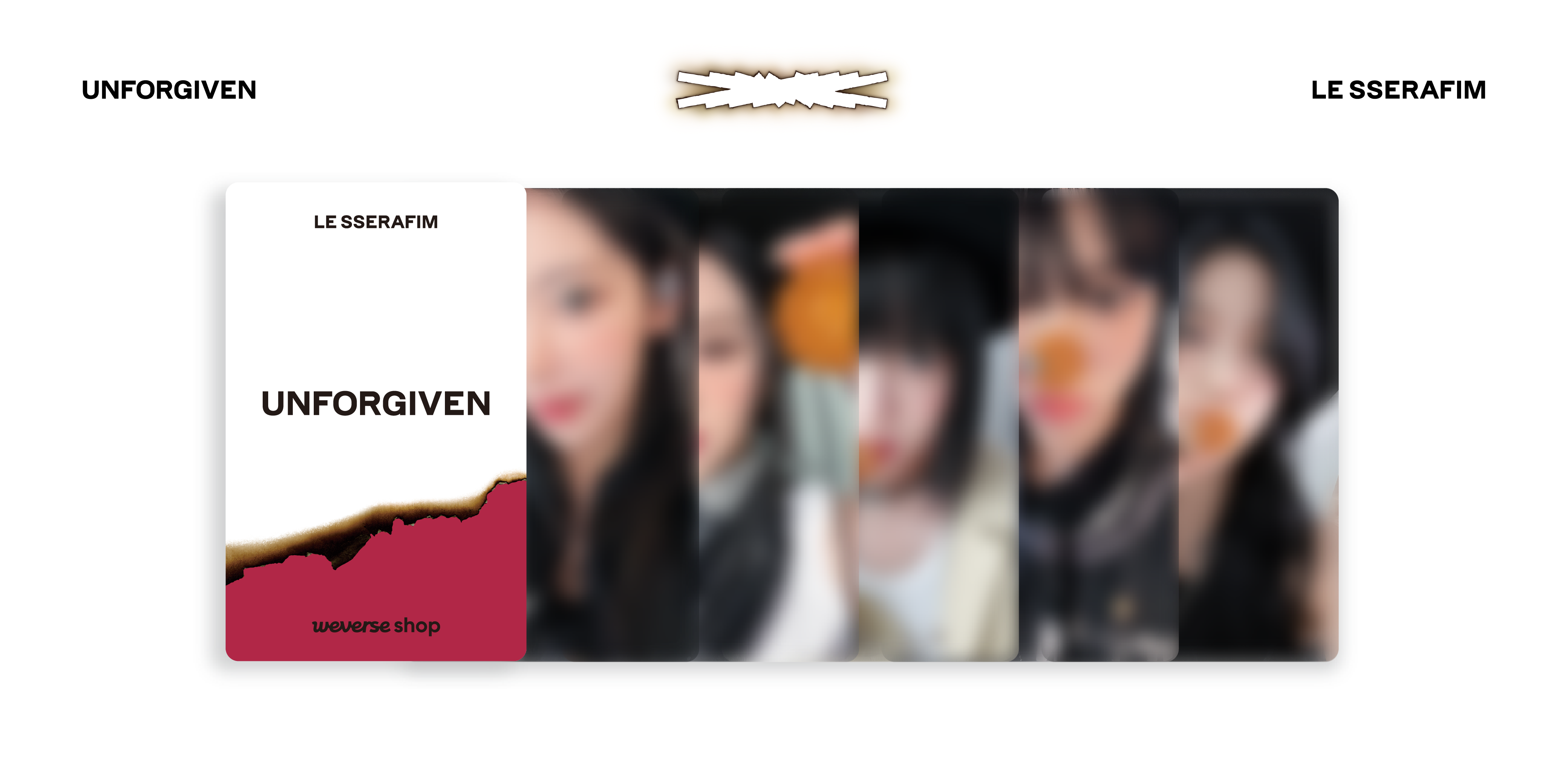 LE SSERAFIM 1st Studio Album『UNFORGIVEN』予約購入者向け、ビデオ