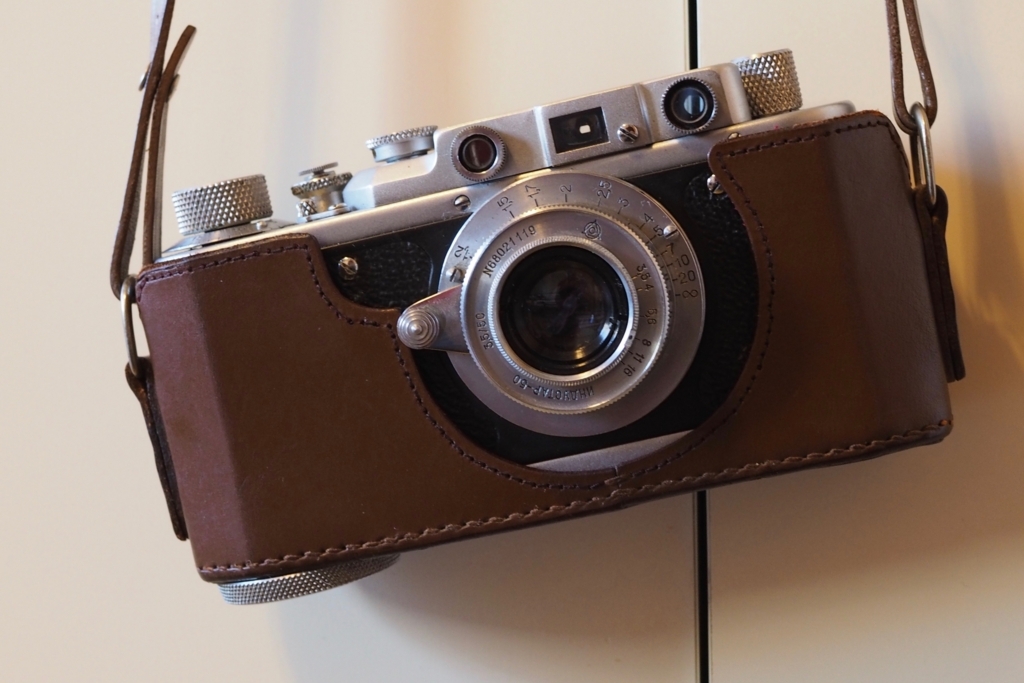 ゾルキー Zorki 速写ケースの代替品（Canon IIb用のケース