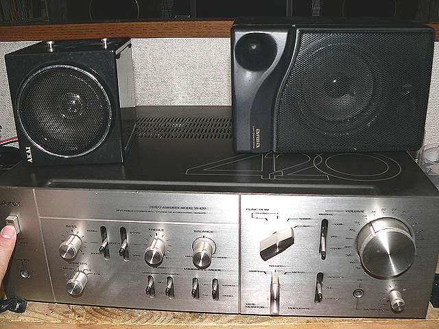 TOSHIBA Aurex プリメインアンプ SB-420の修理 ―その1― - TomのブログⅡ