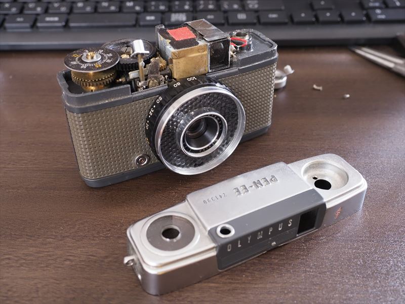 OLYMPUS PEN EESの修理記録① - トリログ！