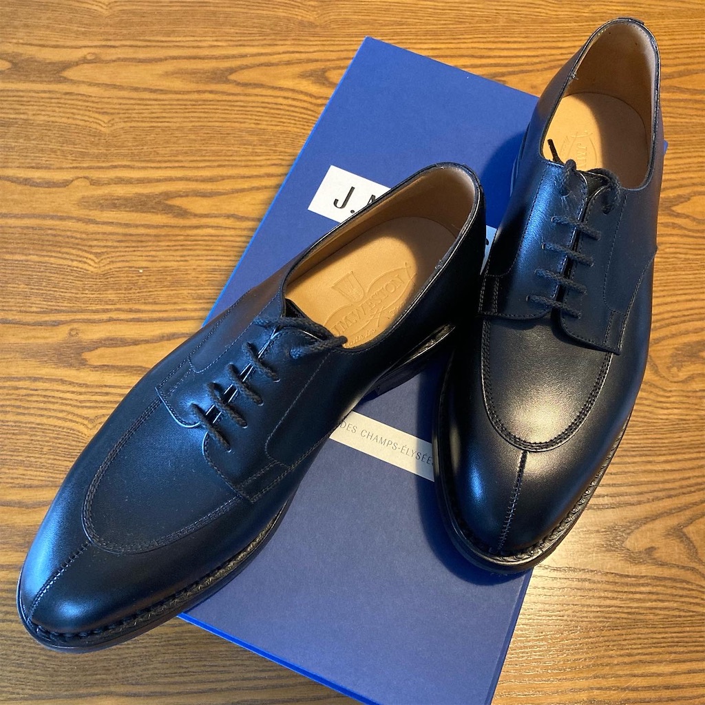 革靴】J.M. WESTON 598 ハーフハント【開封の儀】 - ビジネスマンの