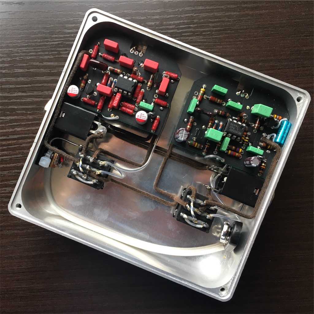 Leqtique custom 2 in 1 pedal (Maestro Antique Revised(MAR)+Maestro