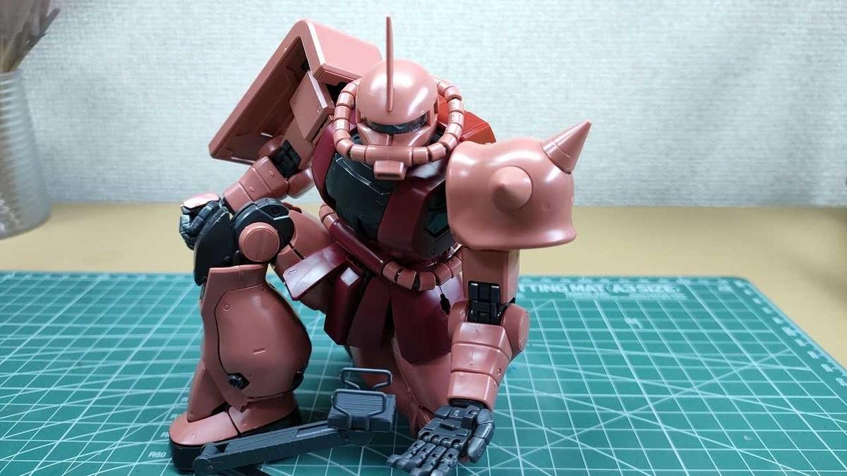 MG シャア専用ザクVer.2.0を作製【組立編】 - ヨッピーノブログ