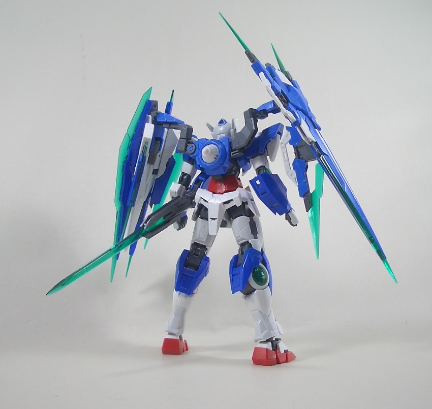 RG ダブルオークアンタ フルセイバー 素組みレビュー - つみプラ