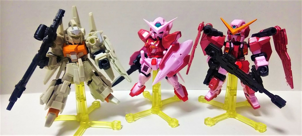 モビルスーツアンサンブル15.5 レビュー ガンダムエクシア デュナメス