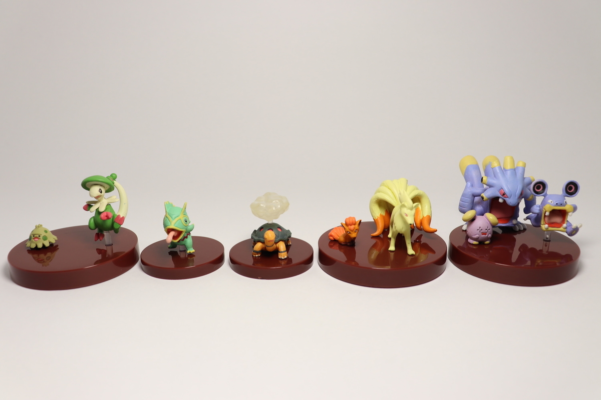 レビュー】ポケットモンスター 立体ポケモン図鑑 第8集 「CAPSULE 3