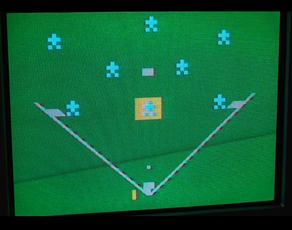 エポック社テレビ野球ゲーム。ファミコンより古いゲーム機。昭和の玩具