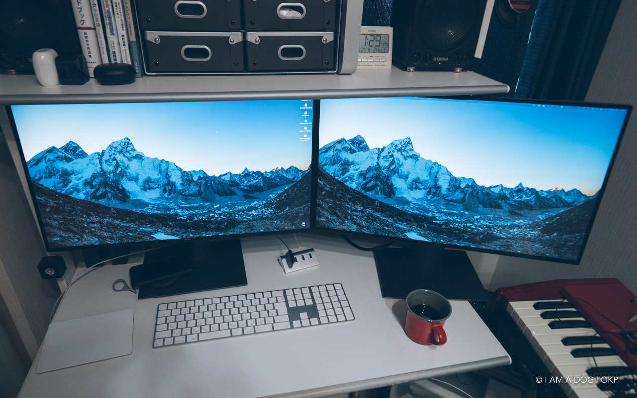 エルゴトロンのモニターアームを2本買ったらデュアルディスプレイの