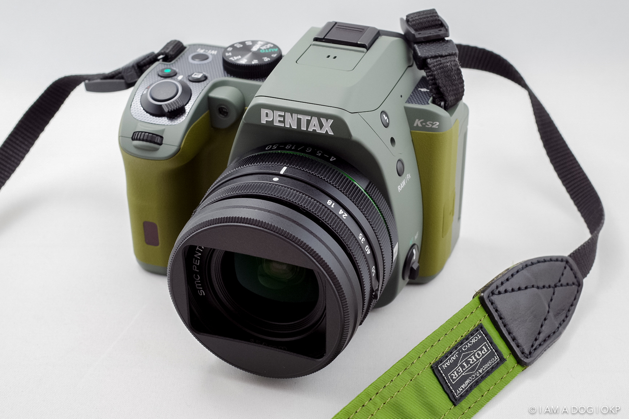 念願のフォレストグリーン」世界最小の防塵防滴一眼レフPENTAX K-S2を