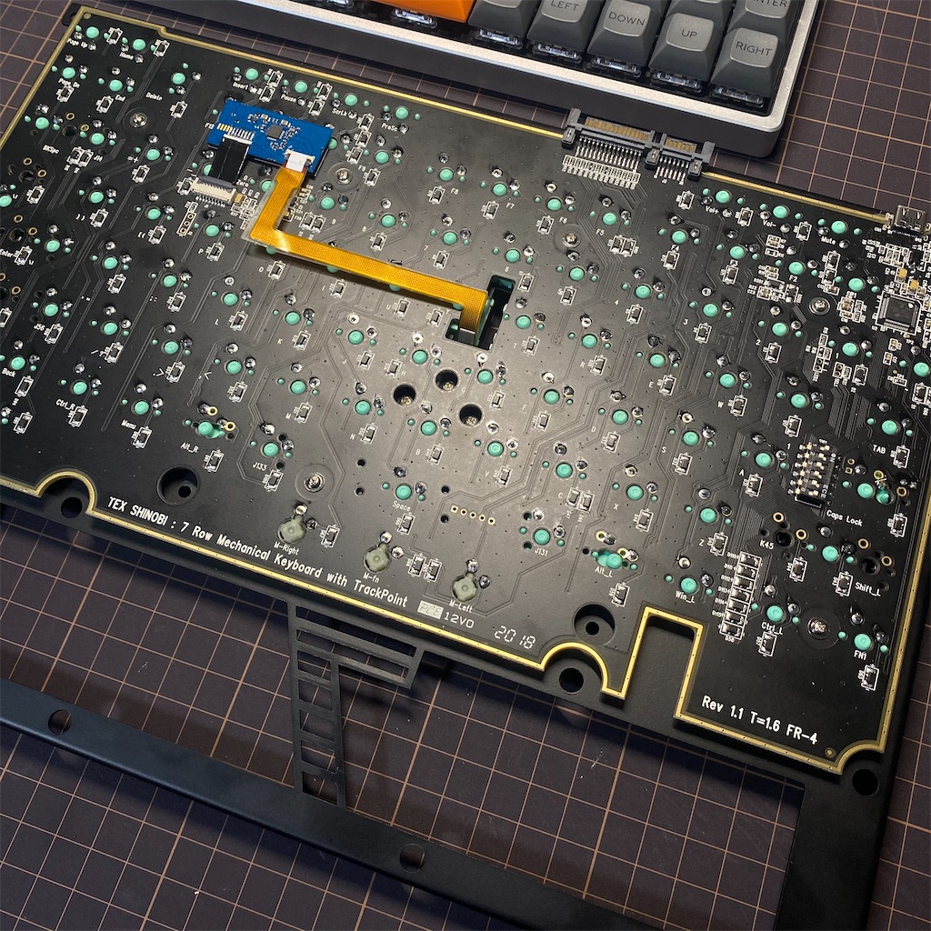TEX Shinobi Keyboard DIY キット ビルドログ - TALPKEYBOARD BLOG