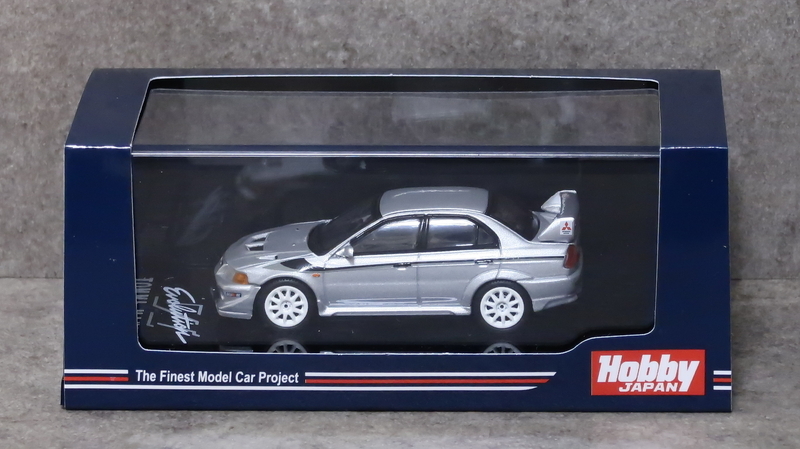 モデルインプレッション】 Hobby Japan 1/64 - Mitsubishi Lancer GSR