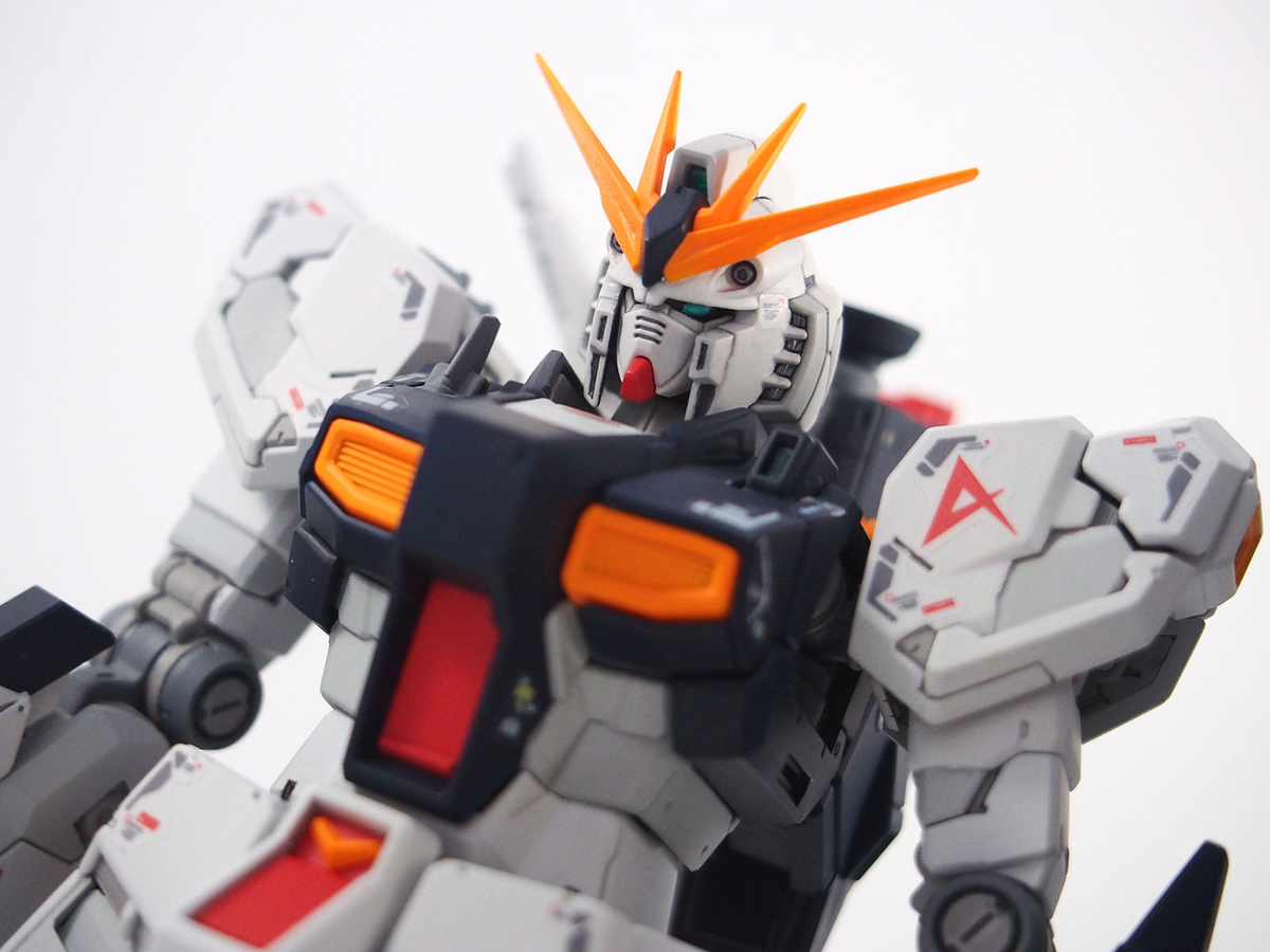 RG νガンダム 塗装/改修レビュー（ガンプラ仮組みのすすめ） | APYAPON