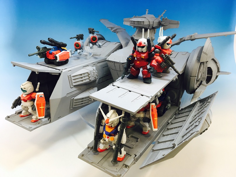 GUNDAM CONVERGE STATIONブログ vol.5 】ホワイトベース試作品公開