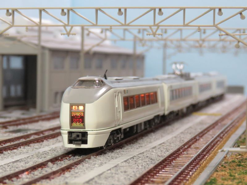 KATO 10-164.165 651系 ス−パ−ひたち基本、増結セット室内灯付 KATO