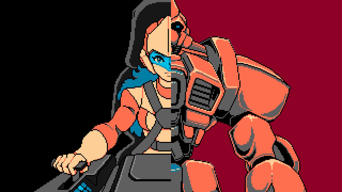 軽快に武器を投げろ！パワードスーツなレトロ風アクション『Panzer