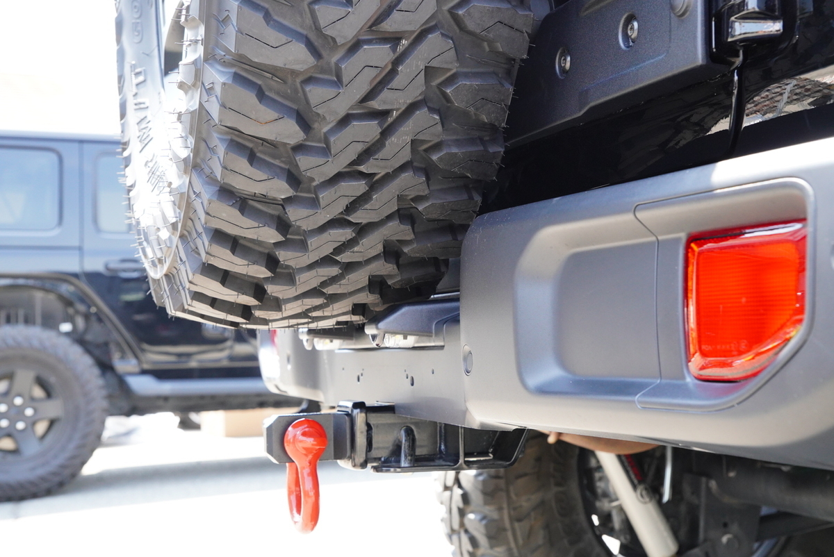 ラングラーJL】スミッティビルト スペアタイヤリロケーション