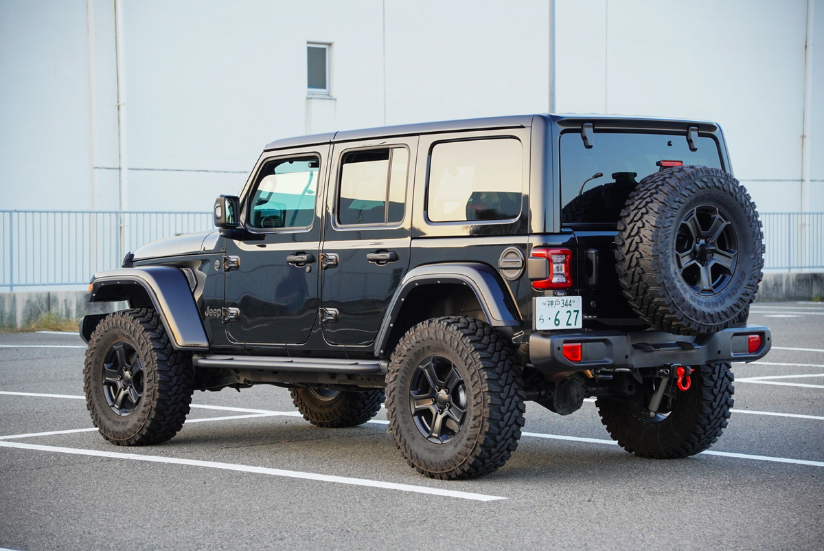 ラングラーJL】テラフレックス0.5インチコイルスペーサーでちょい上げ