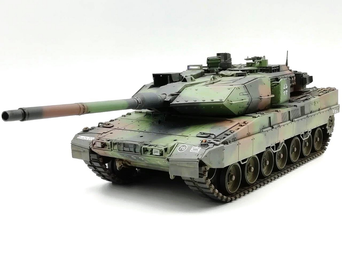 タミヤ 1/35 レオパルト2A7V 製作記④【完成編】 NATO迷彩と重厚