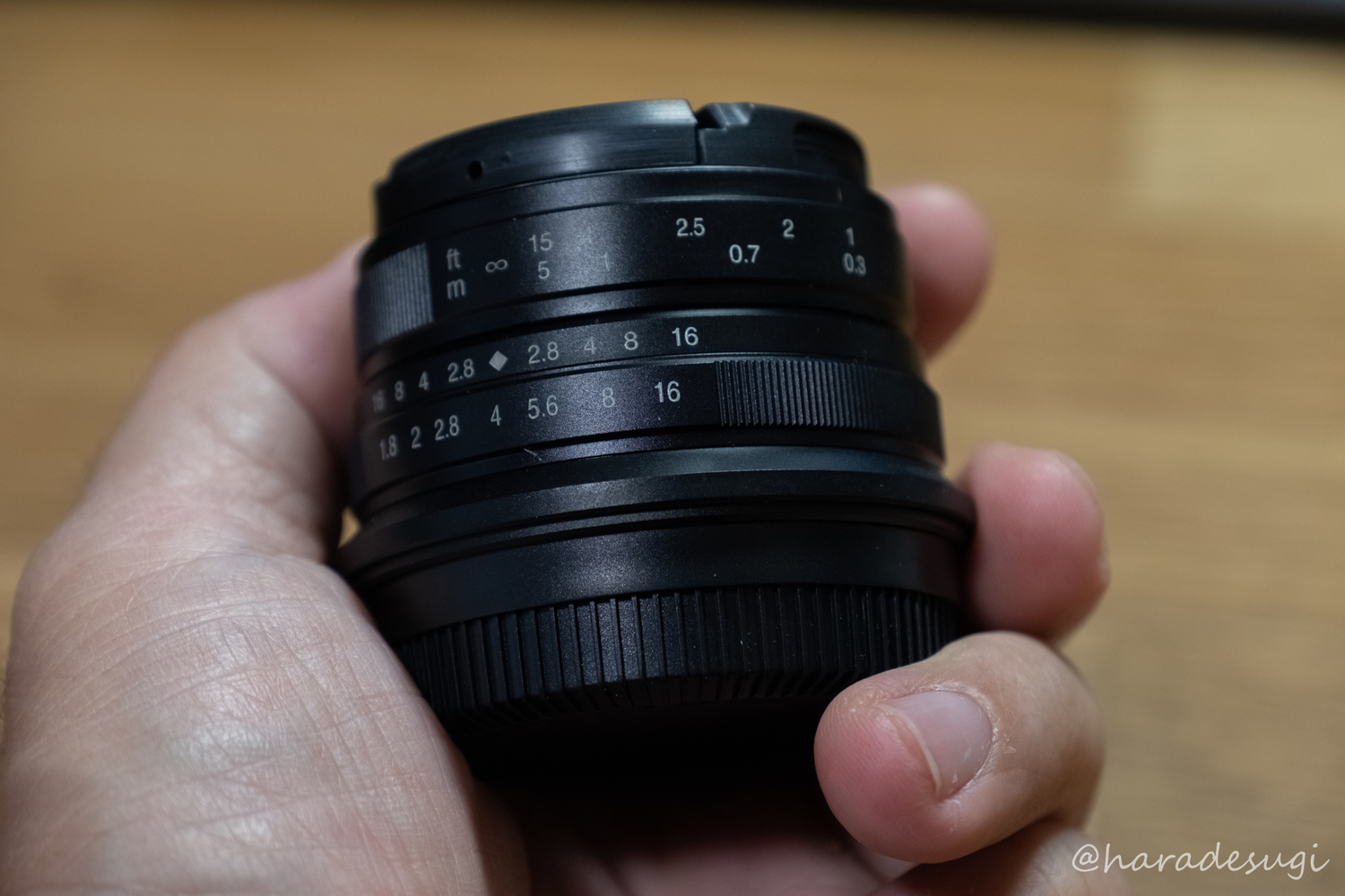 約1万円の激安レンズ「七工匠（7artisans）25mm F1.8」を購入しました