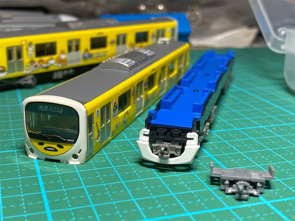 入線整備】鉄コレ 西武30000系を走行化する(その1) - 新綱島検車区業務日誌