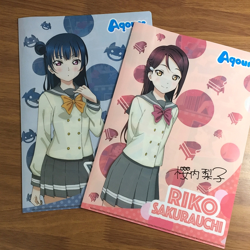 セブン-イレブン×＜ラブライブ!サンシャイン!! ＞AqoursのA4クリア