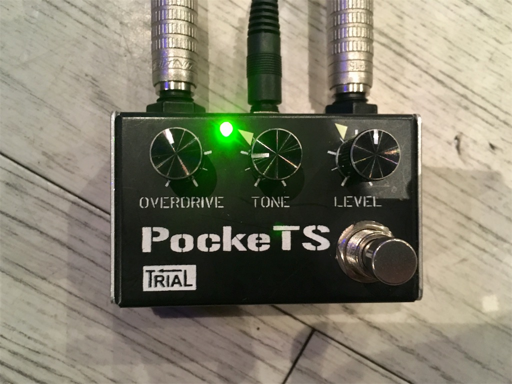 小さなTS系オーバドライブ】TRIAL PockeTS レビュー - エフェクターノート