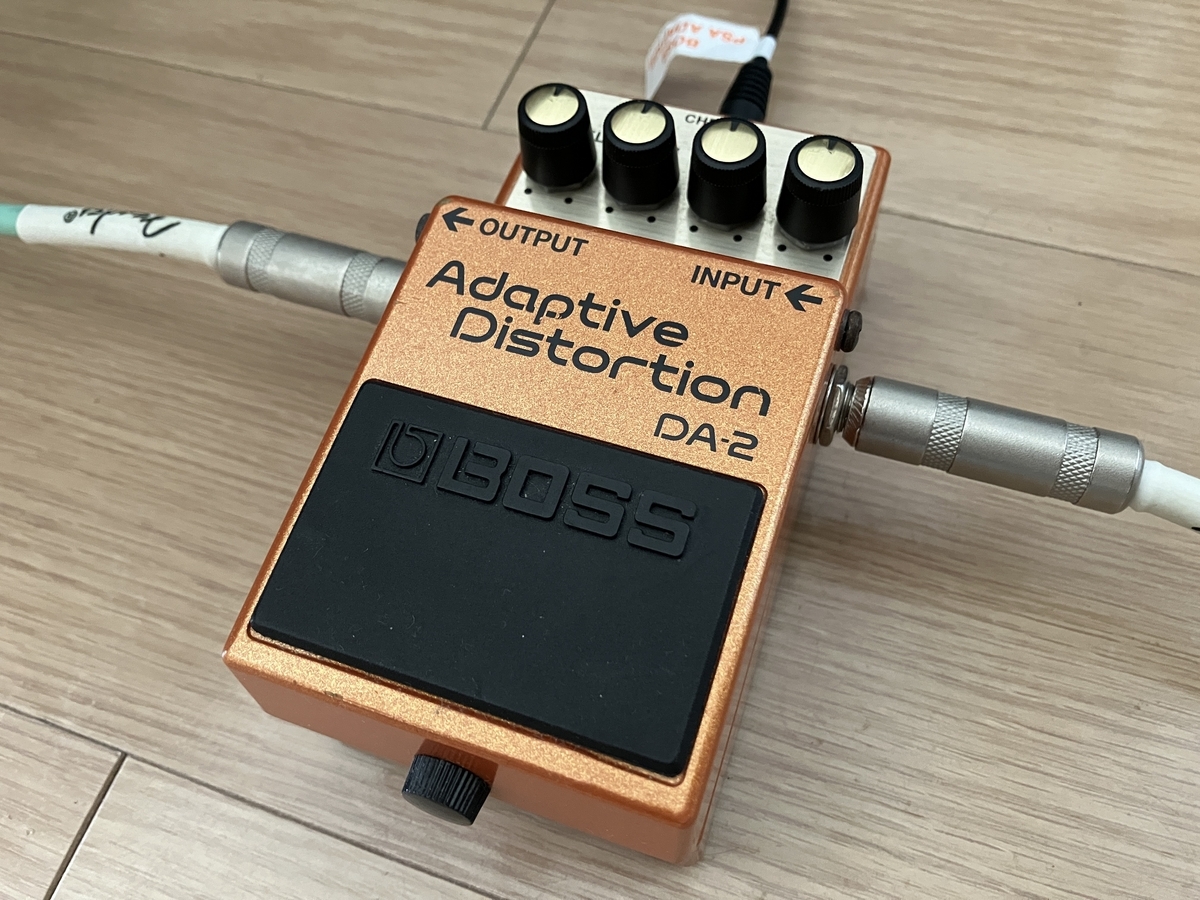 生産終了・図太いデジタルディストーション】BOSS DA-2 Adaptive