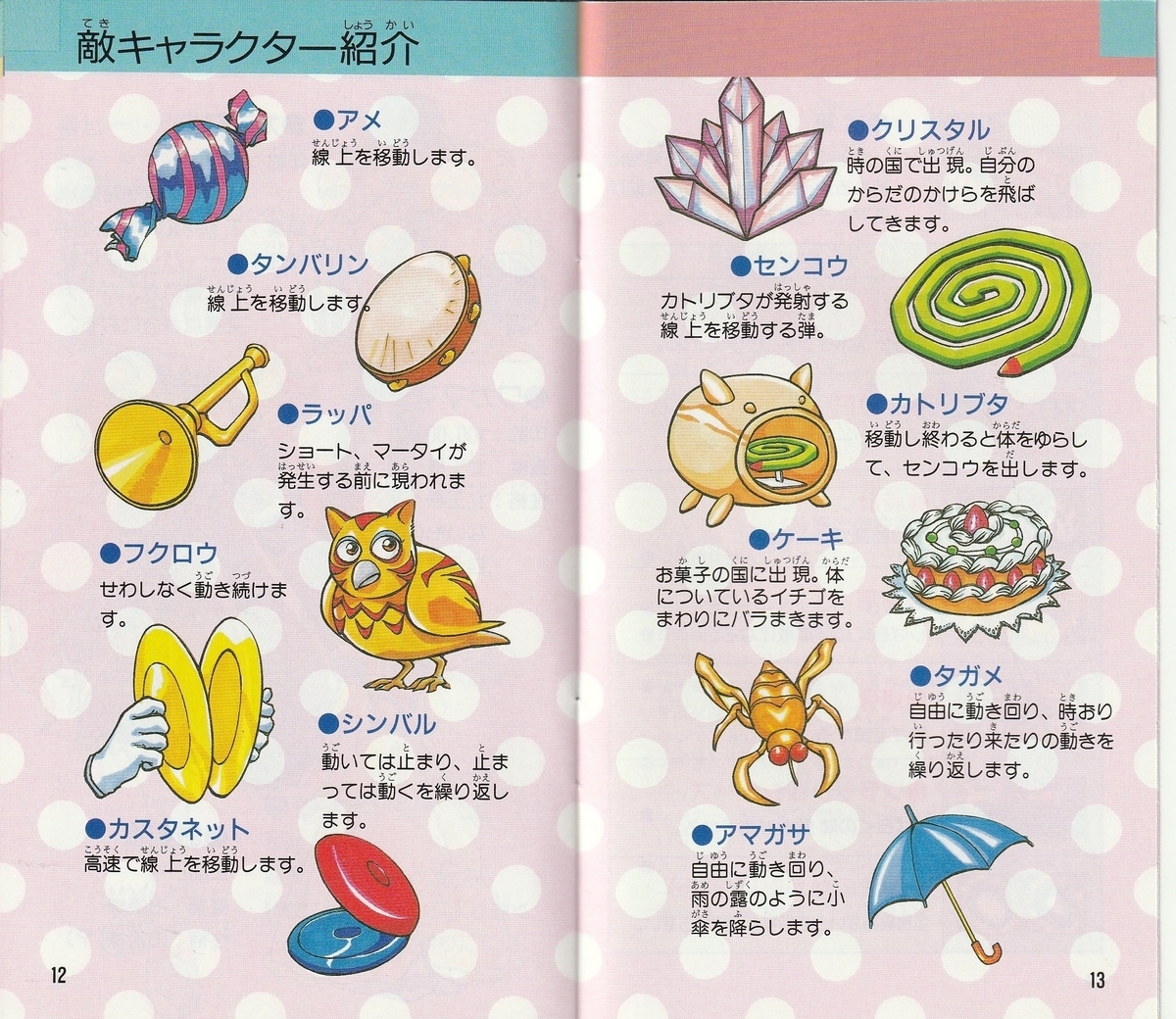 カコマ☆ナイト』1992年／スーパーファミコン - レトロゲームの説明書