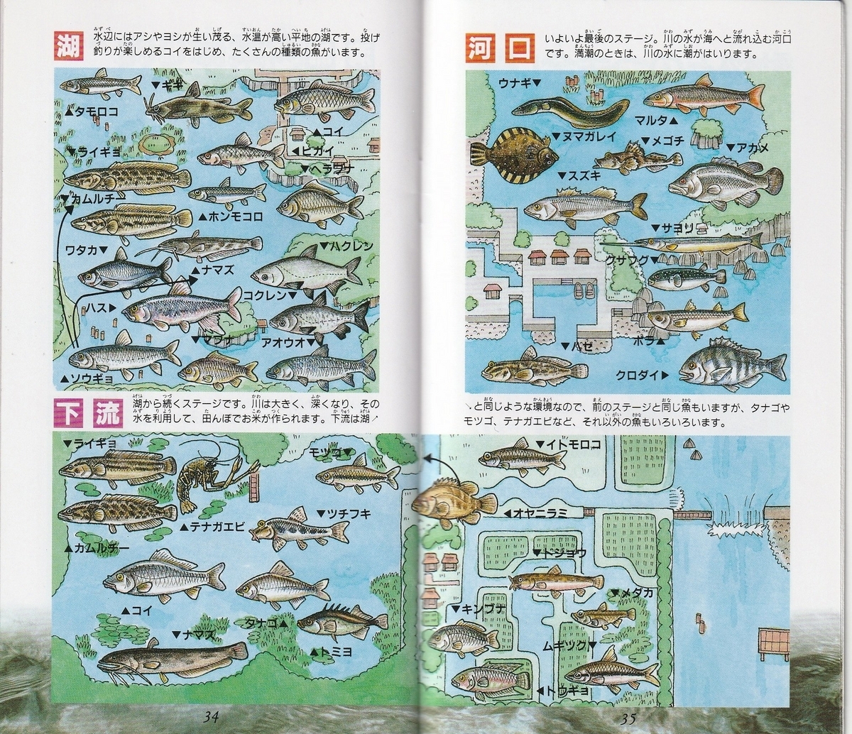 川のぬし釣り2』1995年／スーパーファミコン - レトロゲームの説明書保管庫