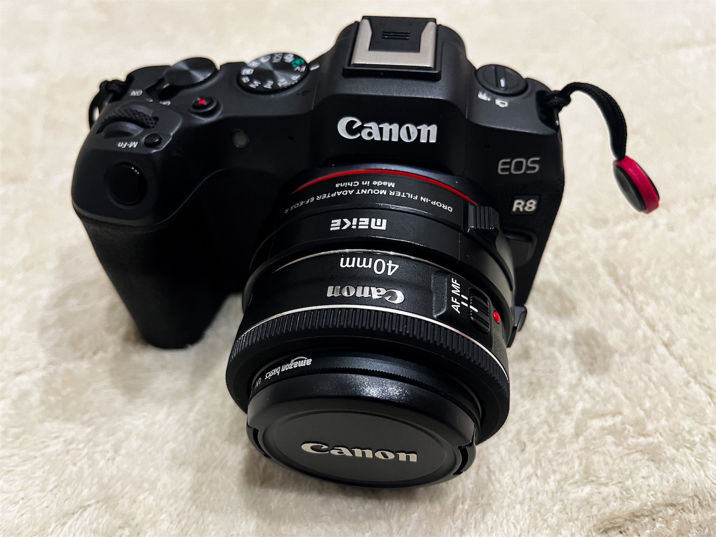 EOS R8 のレンズ EF40mmF2.8STM 購入しました(^O^)／ - kumasan01の